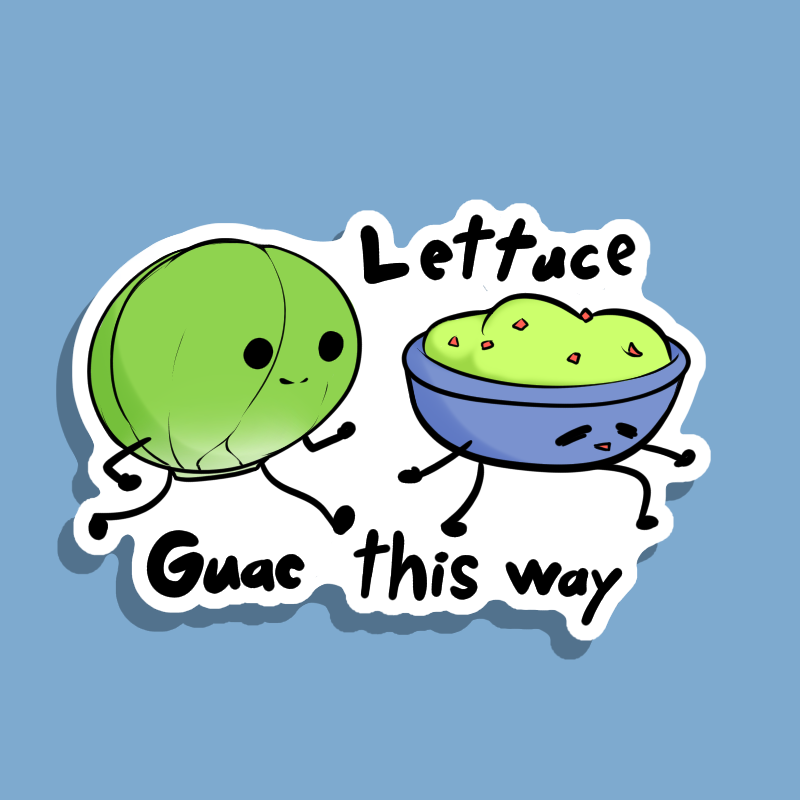 Lettuce Guac' This Way