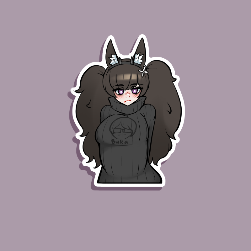Monch Sticker