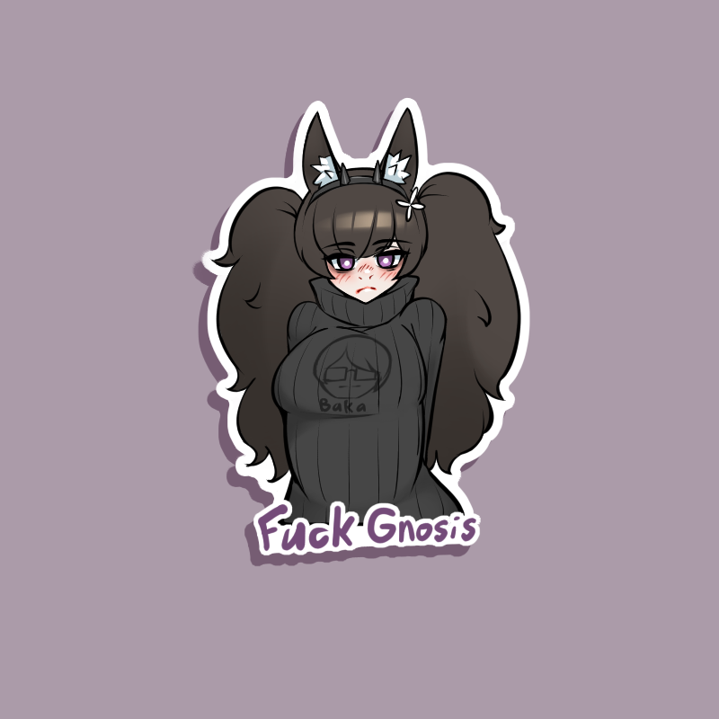 Monch Sticker