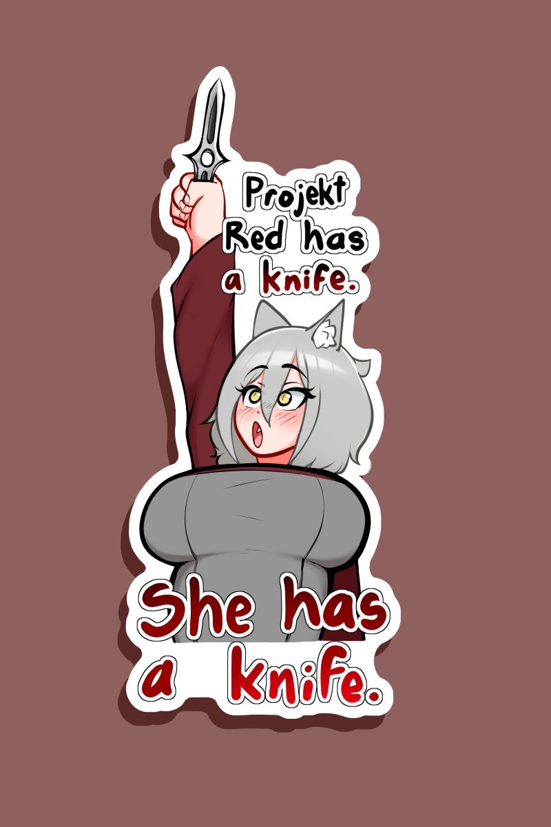 Projekt Red - Has a Knife